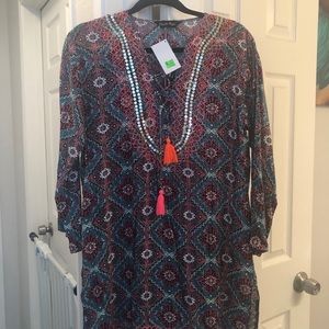 NWT light weight dress/coverup size S/M